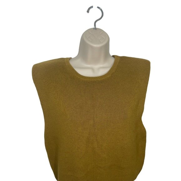 EXPRESS Women's Size Small Ribbed Padded Shoulder Sweater Retail $48.00 - Picture 8 of 14